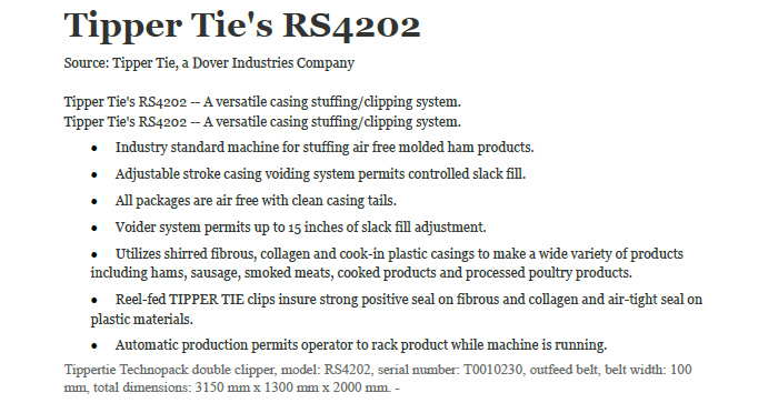 Tipper Tie RS 4202