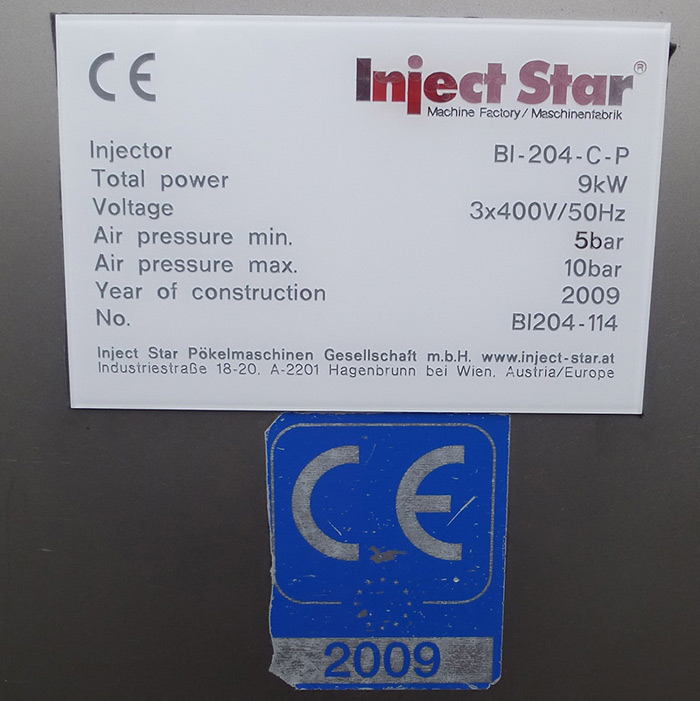 Injector InjectStar BI 204 C-P