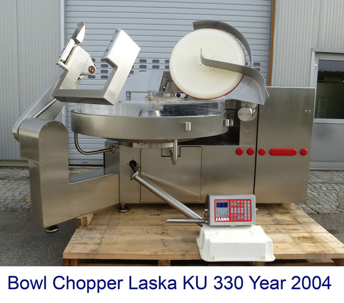 Bowl Chopper LASKA KU 330 DC, from Year 2004