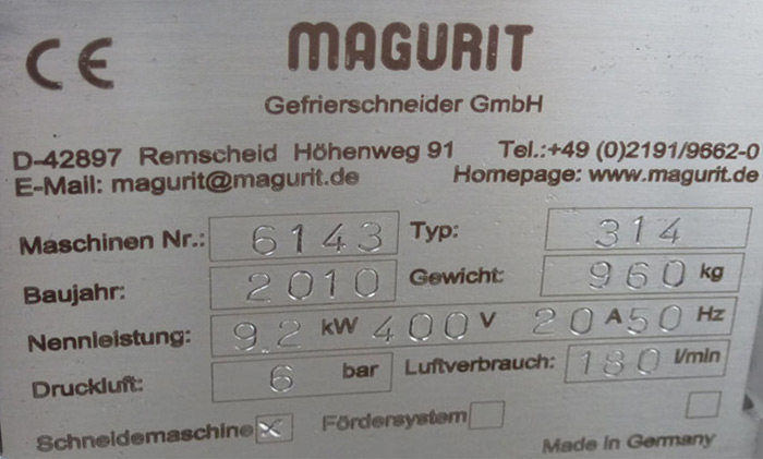 Magurit Star Cutter 314, from Year 2010