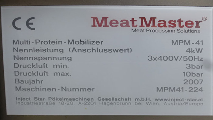 Meat Master Protein Mobilizer MPM-41