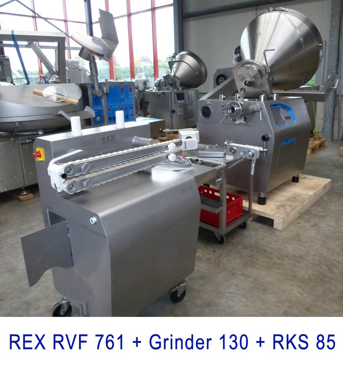 REX Filler 761 with Grinder and RKS 85, from Year 2011
