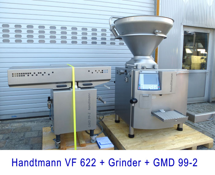 Handtmann VF 622 with Grinder, optional with GDM 99-2 