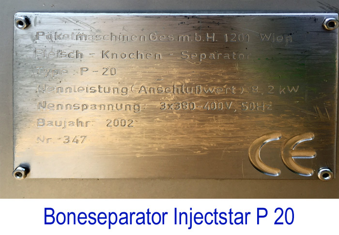 Boneseparator Injectstar P 20