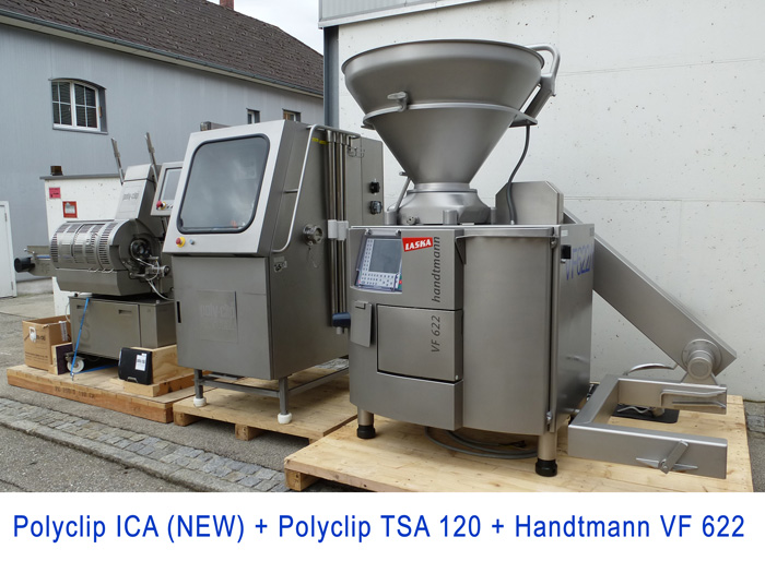 Petfood Line Poly Clip ICA and Poly Clip TSA 120 with HandtmannVF 622