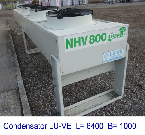 Condensator LU-VE L=6400, B=1000