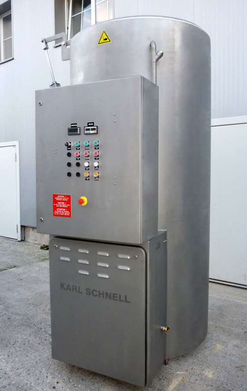 Karl Schnell KS B22  Type 250 1400 litres, 48 kW, from Year 2000, complete refurbished