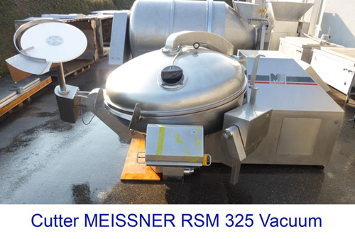 Cutter Meissner RSM 325 liters Vacuum