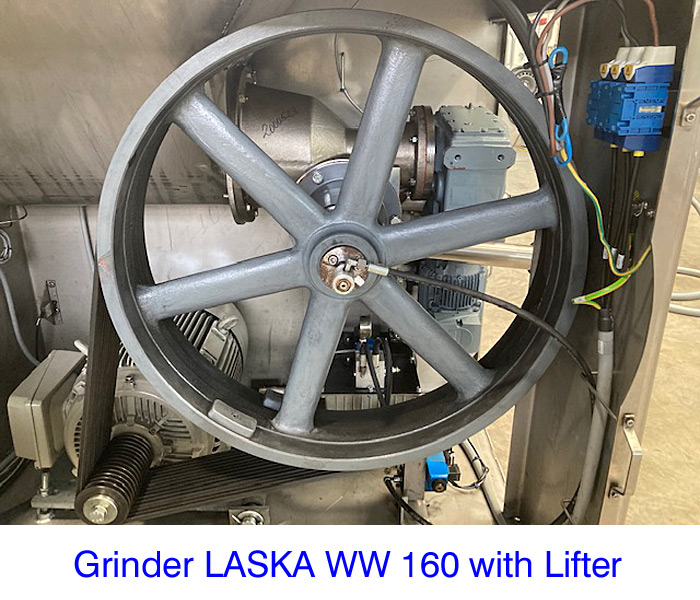 Grinder LASKA WW 160 with Lifter 