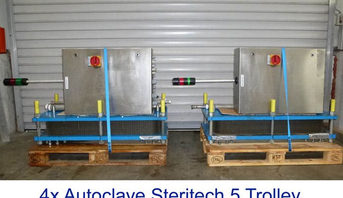 4 Stück Autoclaven STERITECH 