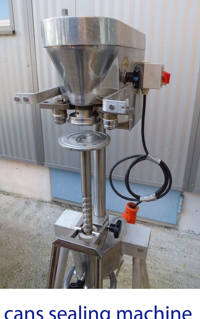 Dosenverschließmaschine / can sealer + Korimat KA 120L Autoclave