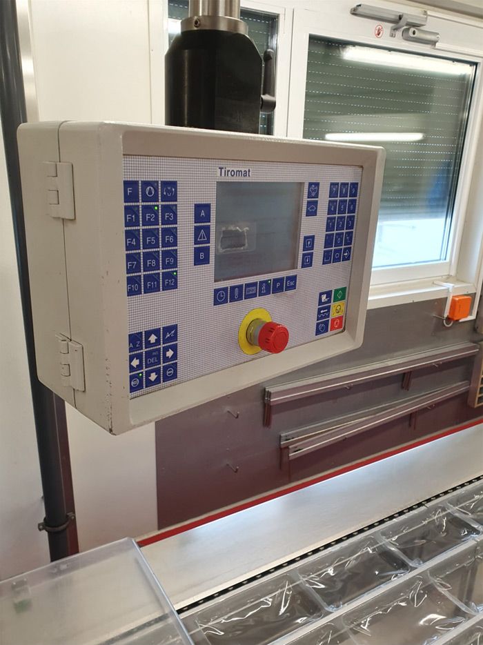 GEA 660 Tiromat Powerpak + Begasung + Oberbahndrucker, (2014) Labeler, 420 mm