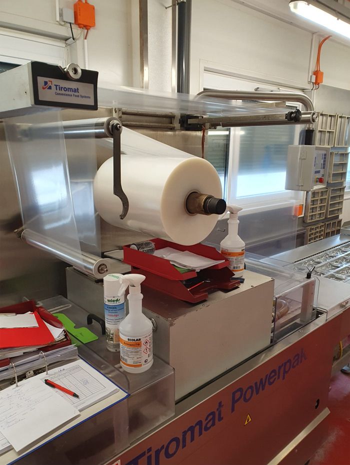 GEA 660 Tiromat Powerpak + Begasung + Oberbahndrucker, (2014) Labeler, 420 mm