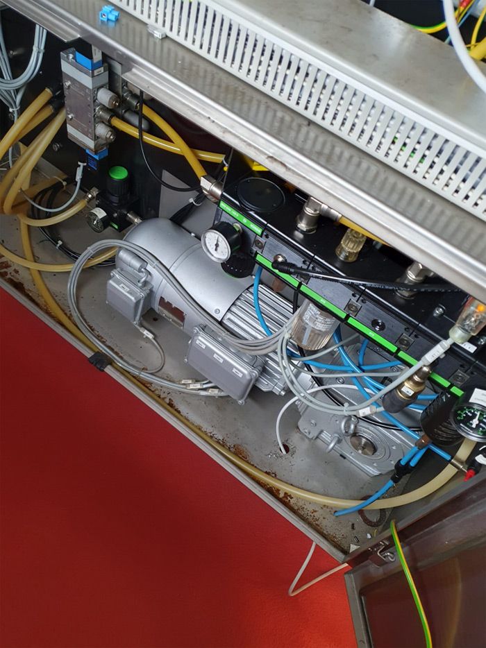 GEA 660 Tiromat Powerpak + Begasung + Oberbahndrucker, (2014) Labeler, 420 mm