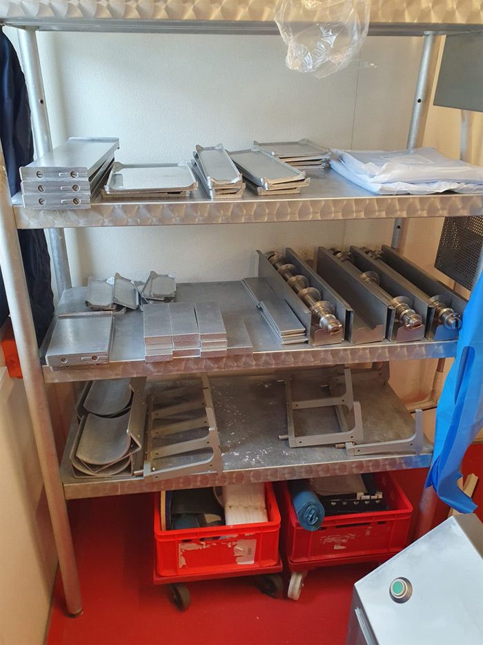 GEA 660 Tiromat Powerpak + Begasung + Oberbahndrucker, (2014) Labeler, 420 mm