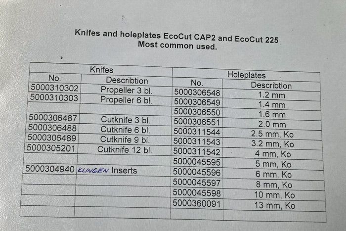 GEA. Eco Cut CAP 2