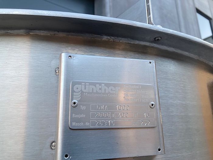 Günther G M A 1000/ Brine Mixer 