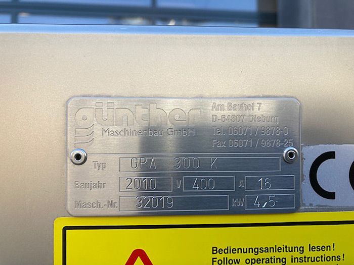 Günther GPA 300 K — COOL