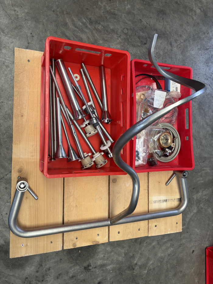 Handtmann VF 612 mit Haltevorrichtung