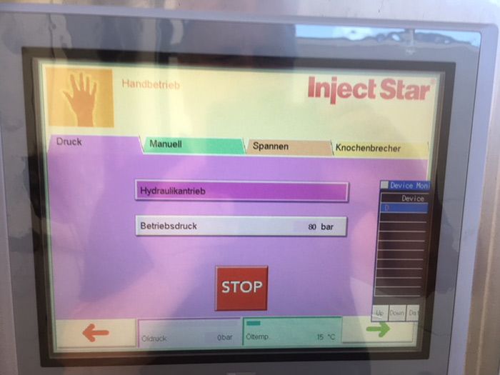 Injectstar P 100 Bone Separator in like New Condition with BB 3000 Bonebreaker