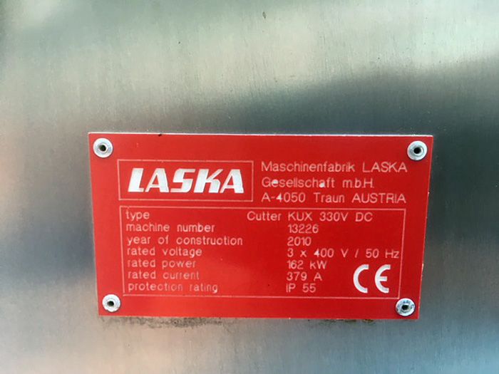LASKA Bowl Cutter KUX 330 Vacuum DC