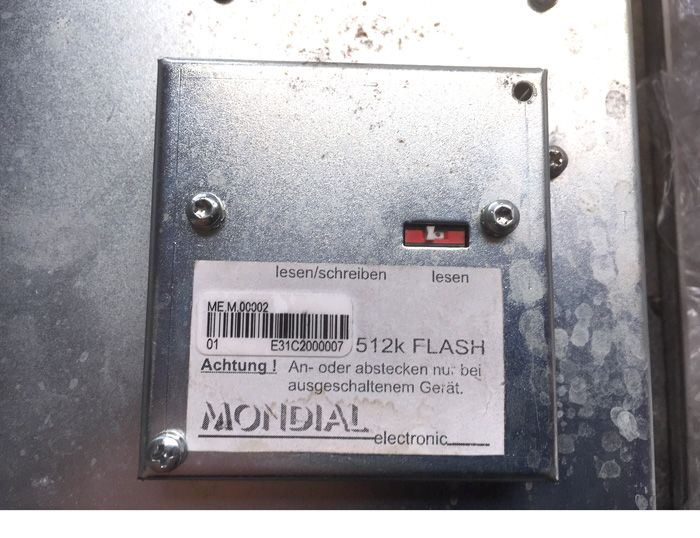 Laska MONDIAL Bedienpanel, für Kutter KU500 V DC