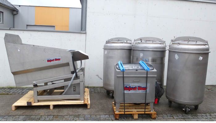 Massieranlage Injectstar HSL 750 Vacuum, mit 3 Trommeln