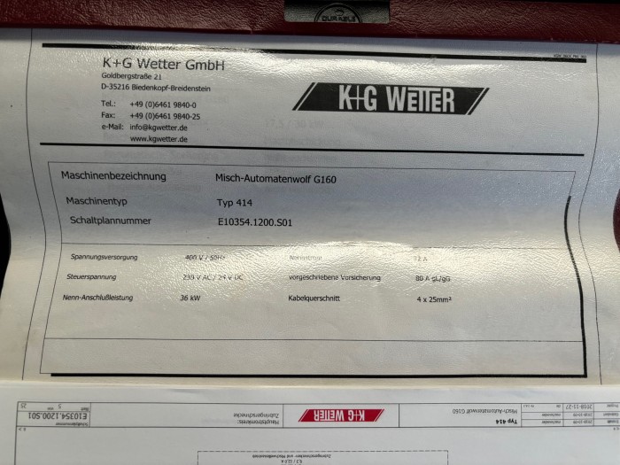 Meat grinder K&G MAW G 160