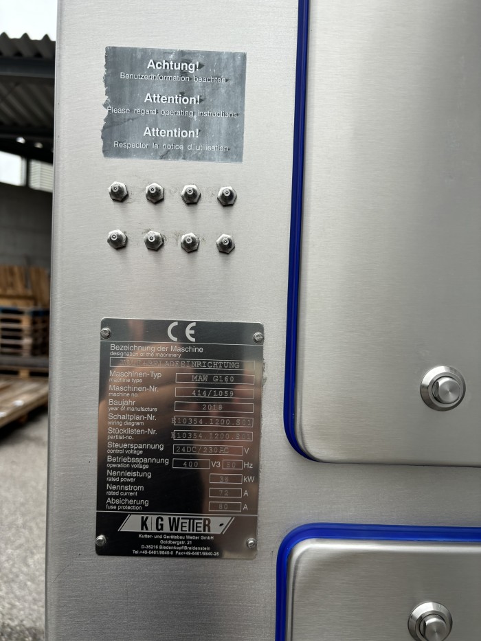 Meat grinder K&G MAW G 160