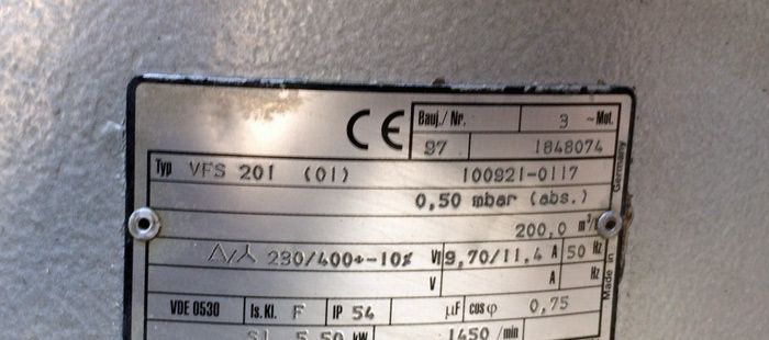 Original Forms and Spare Parts to Multivac R 7000