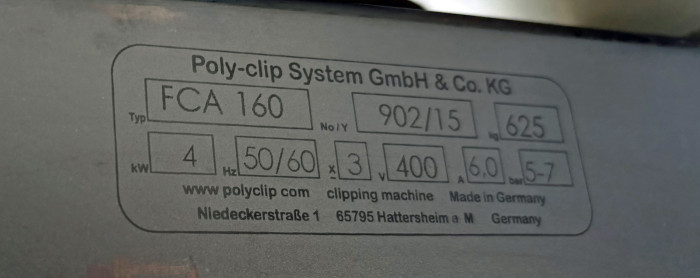 Poly Clip FCA 160