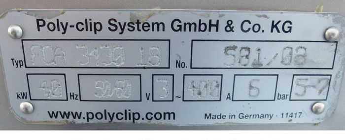 Polyclip FCA 3430-18