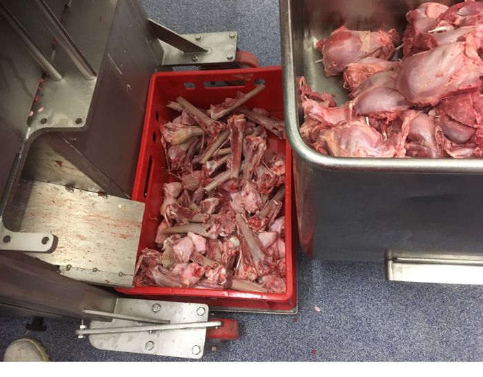 Steen 850, Boning Turkey