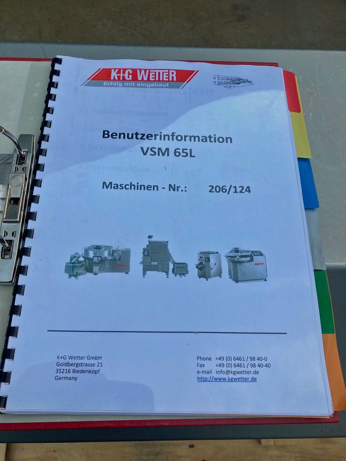 Vacuum Cutter K&G 65 liters