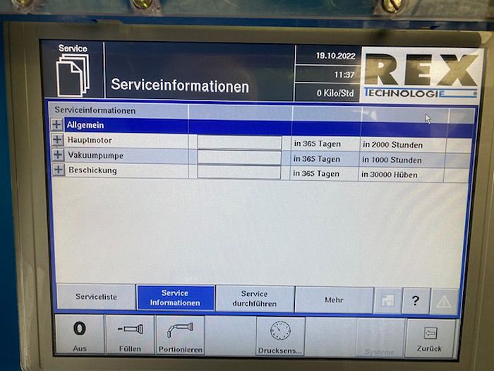 Vacuum Filler REX RVF 460