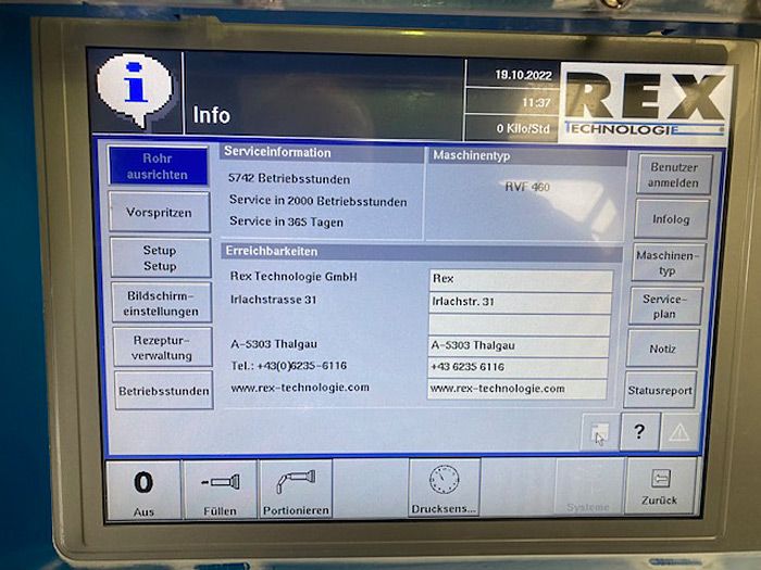 Vacuum Filler REX RVF 460