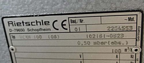 VC999 Thermoformer RS 420