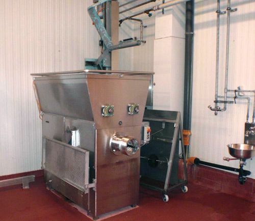 Mischwolf VELATI 180 mit 800 Mischwanne. 2 Paddel, mit Beladung
