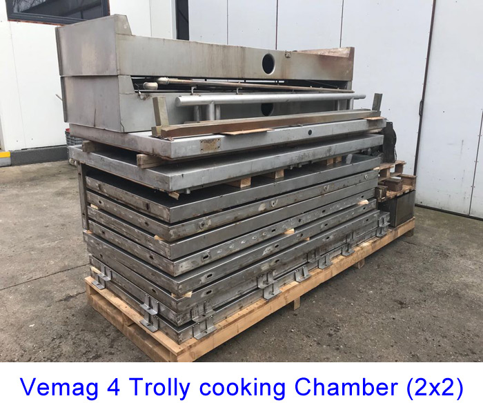 Vemag 4 Trolly cooking Chamber (2x2)
