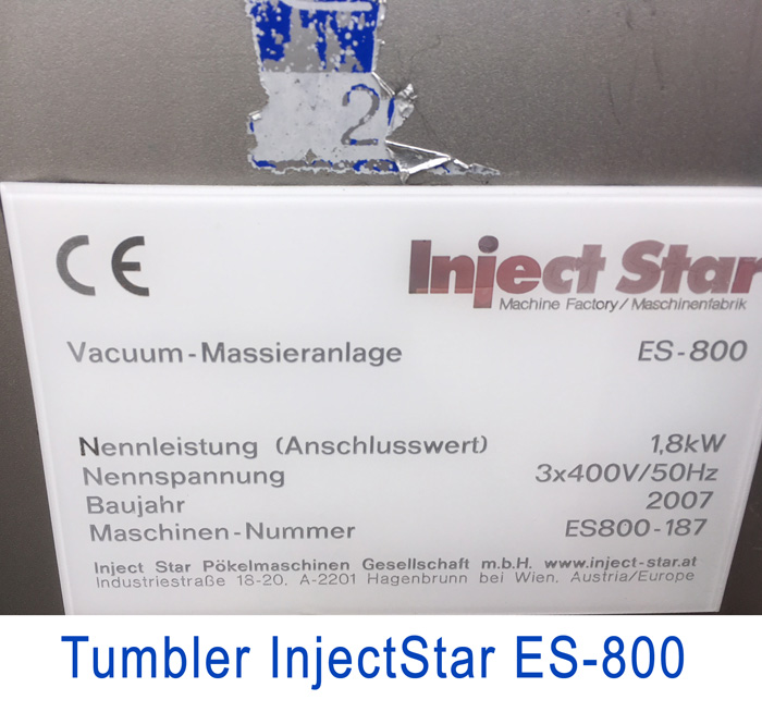 Tumbler InjectStar ES-800