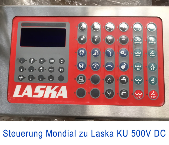 Laska MONDIAL Bedienpanel, für Kutter KU500 V DC