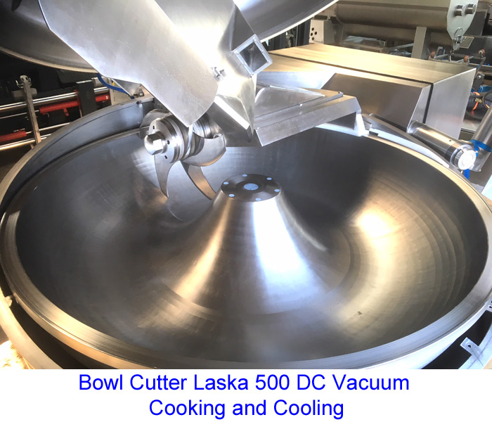 Bowl Cutter Laska 500 DC Vacuum Cooking and Cooling