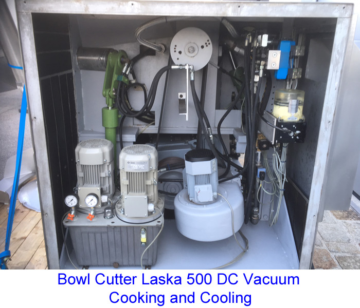 Bowl Cutter Laska 500 DC Vacuum Cooking and Cooling