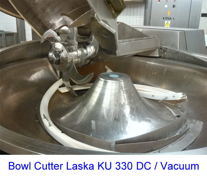 Bowl Cutter Laska KU 330 DC / Vacuum