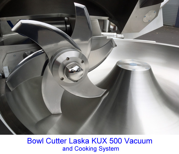 Bowl Cutter Laska KUX 500 Vacuum and Cooking System
