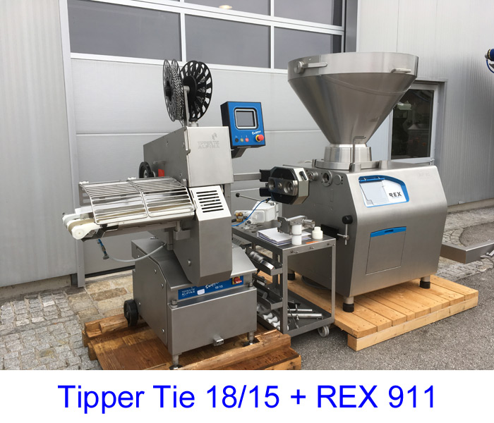Tipper Tie 18/15 + REX 911