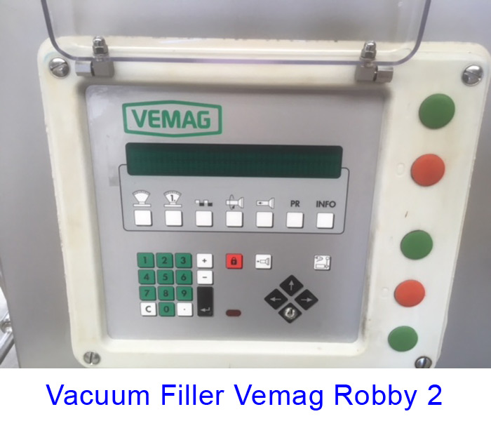 Vacuum Filler Vemag Robby 2