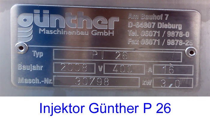 Injektor Günther P 26