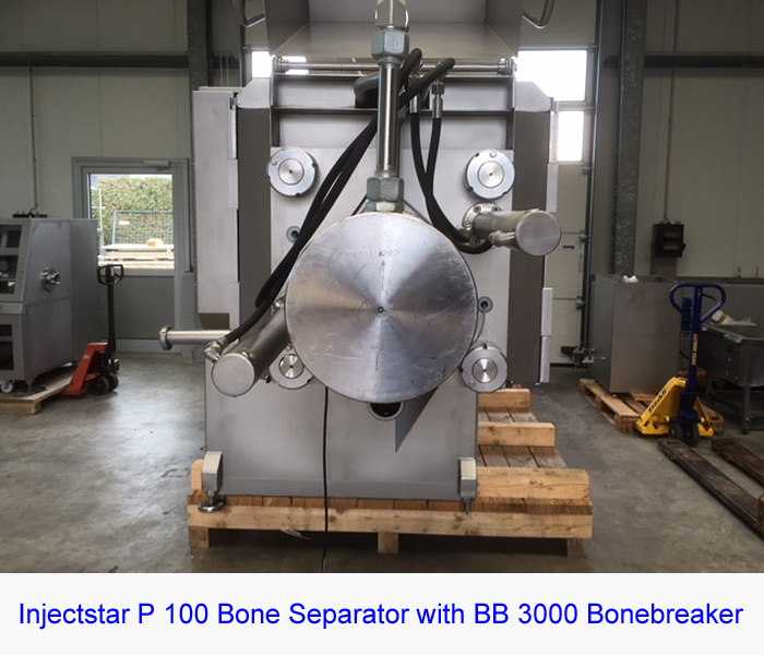 Injectstar P 100 Bone Separator in like New Condition with BB 3000 Bonebreaker