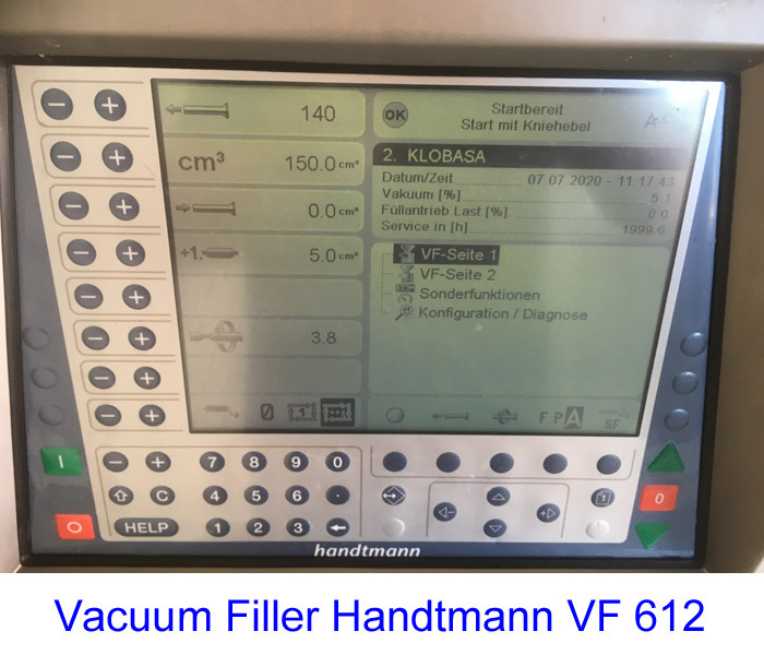 Vacuum Filler Handtmann VF 612